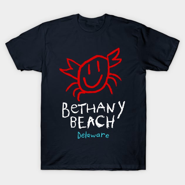 Bethany Beach Happy Crab T-Shirt by BETHANY BEACH